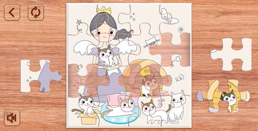 Princess puzzles - Girl games screenshot 5