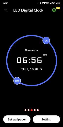 LED Digital Clock स्क्रीनशॉट 3
