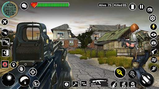 Commando Shooting Strike Games screenshot 5