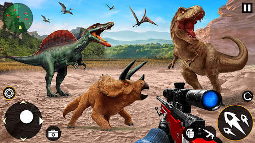 Wild Dino Hunter Animal Hunting Games screenshot 1