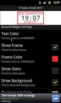 World Clock Widget screenshot 3