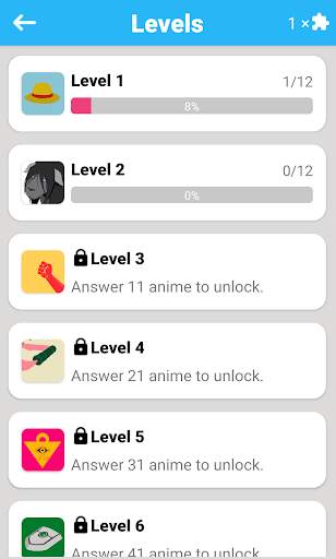 Zgadnij quiz anime screenshot 2