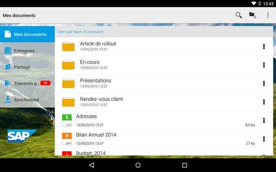 SAP Mobile Documents screenshot 6