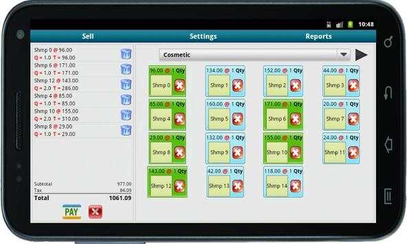 Bonrix Cash Register POS screenshot 2
