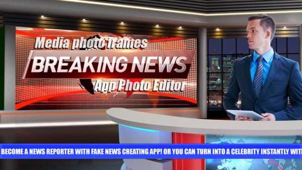 Media Photo Frames: Breaking News App Photo Editor screenshot 1
