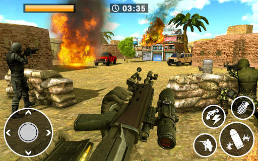 Gun Game FPS Commando Shooting screenshot 1