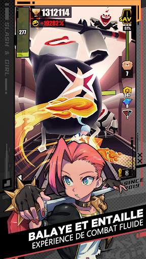 Slash & Girl - Endless Run screenshot 6