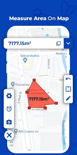 Calculadora de área de campos GPS screenshot 2
