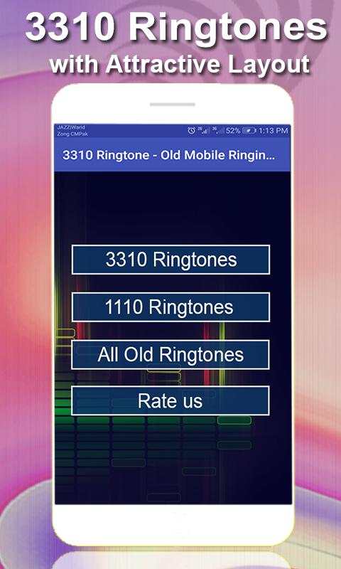 3310 Ringtone - Old Mobile Ringing Tones screenshot 1