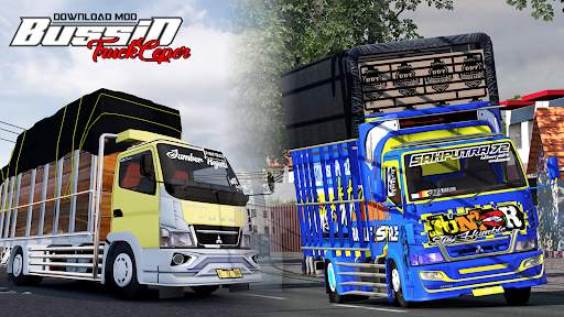 Mod Bussid Truk Ceper screenshot 1