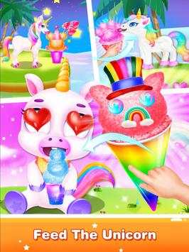 Unicorn Snow Cone - Rainbow Princess screenshot 1