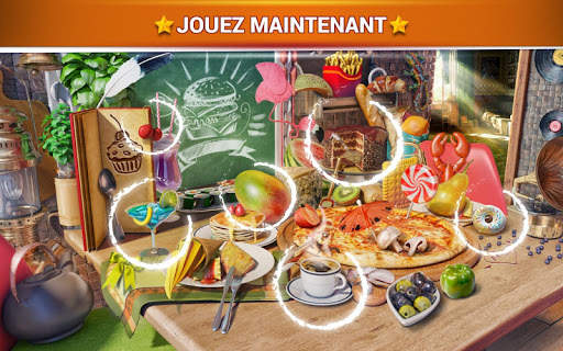 Objets Cachés Nourriture - Jeux de Cuisine screenshot 4