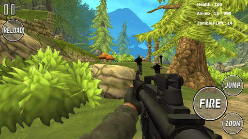 Jungle Zombies Shooter screenshot 2