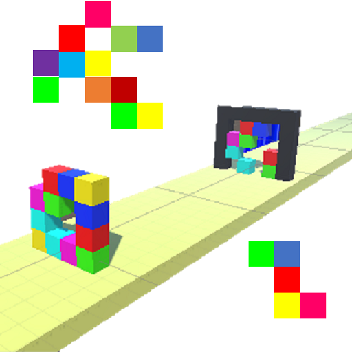 Colorful Shape Havoc - 3D Finger Reaction Game icon