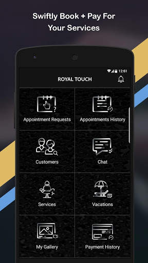 Royal Touch Appointment App screenshot 3
