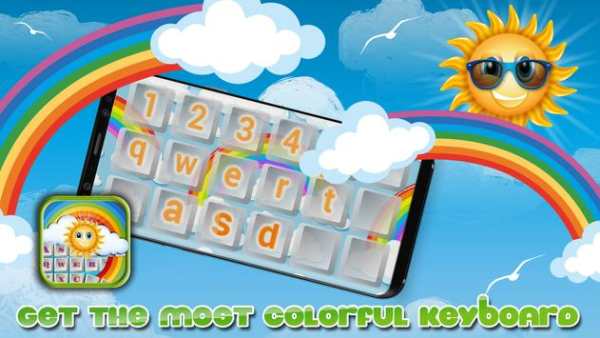 Rainbow Keyboard Themes – Cute Color Keyboard screenshot 4