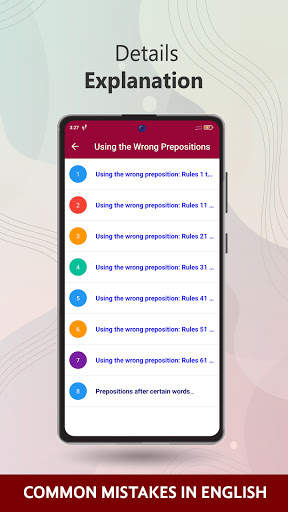 Common Mistakes in English Offline screenshot 2