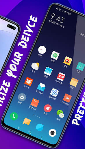 Redmi K30 Theme, launcher for Redmi K30 screenshot 2