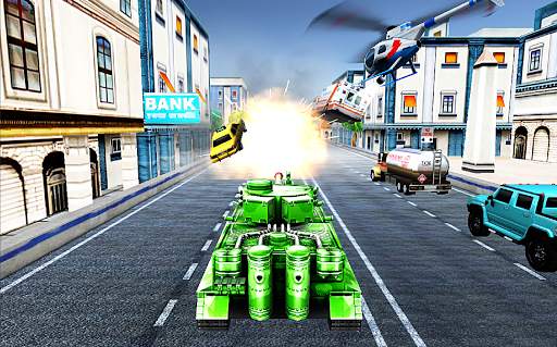 Tank Mad Race Shooting screenshot 1