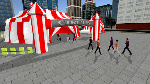 Camionista del circo: simulatore di pick & drop in screenshot 1