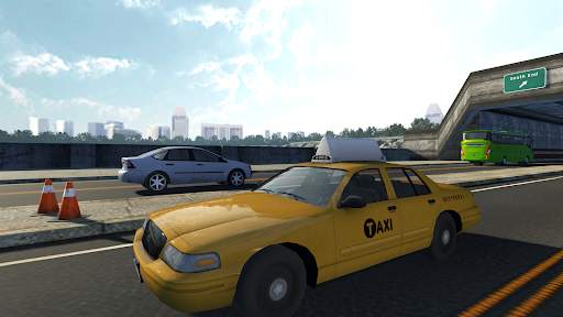 City Taxi Driving Simulator 3D screenshot 5
