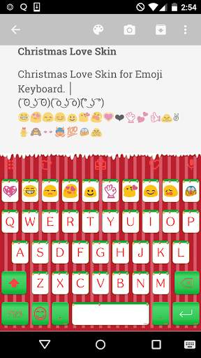 Christmas Love Eomji Keyboard screenshot 1