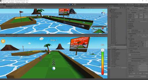 3D Mini Golf Unity स्क्रीनशॉट 5
