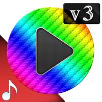 Poweramp v3 skin rainbow icon