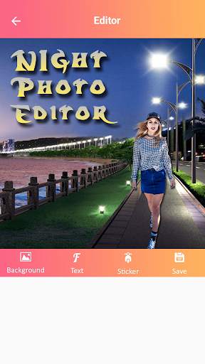 Night Photo Editor screenshot 4