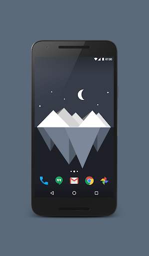 Material Islands™ - Semi-live wallpapers screenshot 3