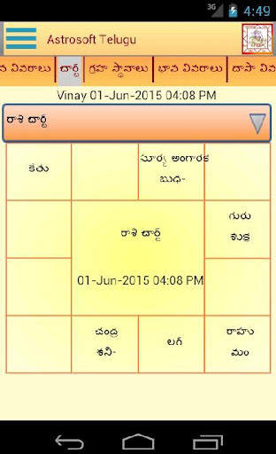 AstroSoft Telugu Astrology App screenshot 3