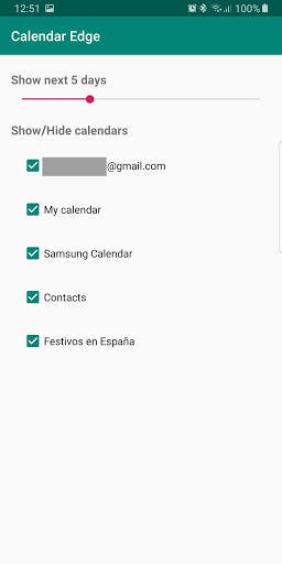 Calendar Events Widget & Edge Panel screenshot 2