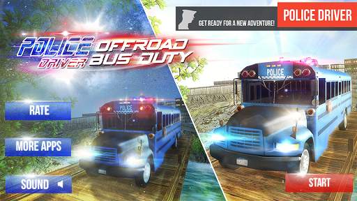 Offroad Police Bus Driver - Dangerous Duty screenshot 5