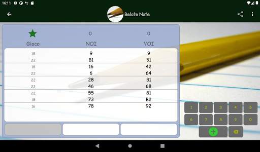 Belote Note screenshot 13