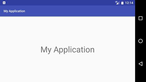 My Application screenshot 2