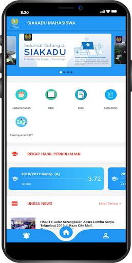 Siakadu Mahasiswa Mobile Apps Unesa screenshot 4