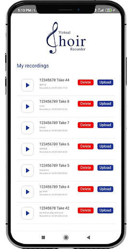 Virtual Choir Recorder screenshot 3