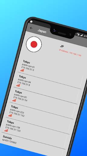 Vpn Japan screenshot 4