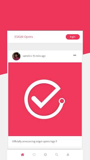 Opens - esigmopens - India's social network screenshot 1