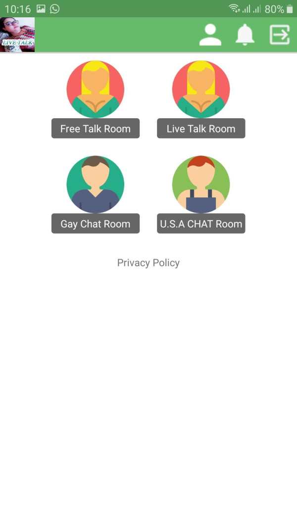 Live Talk - Free Text And Video Chat screenshot 2