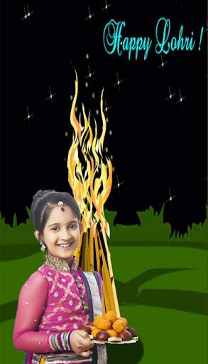 Happy Lohri wishes photo frame -हैप्पी लोहड़ी screenshot 3