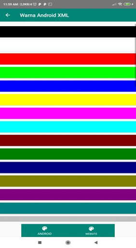 Kode Warna Pemograman screenshot 6