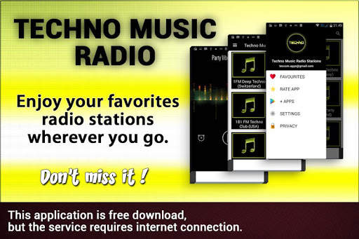 Techno Music Radio Stations screenshot 1