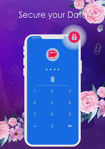 Diary with lock screenshot 1