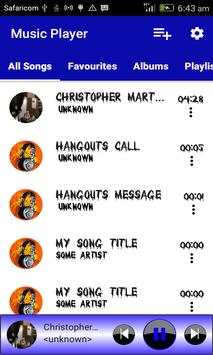 JDX - music player mp3 screenshot 1