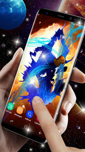 3D Outerspace Galaxy Live Wallpaper screenshot 2
