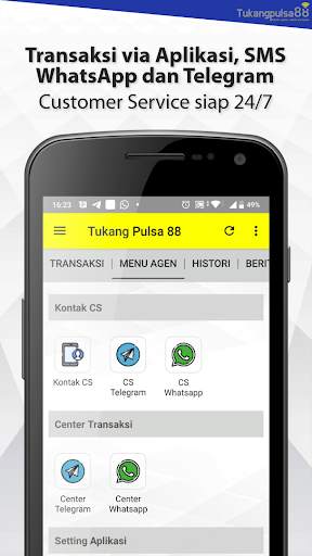 APLIKASI PULSA: Tukang Pulsa 88 screenshot 4