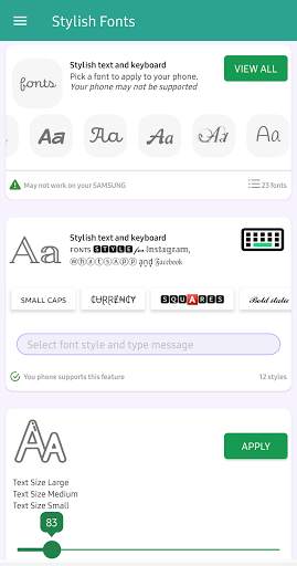 Stylish Fonts - Cool Keyboard screenshot 3
