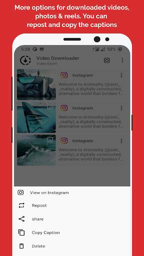 Video downloader for Instagram screenshot 3