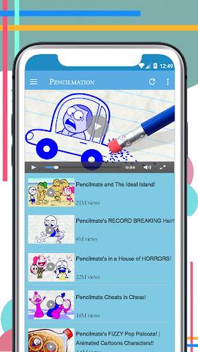 Pencilmation Funny App screenshot 1